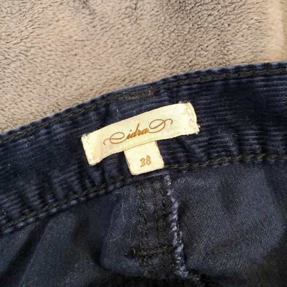 Navy blue corduroy pants - Picture 3 of 3